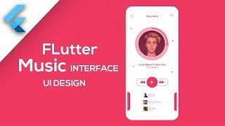 Flutter Music Interface UI Concept - Speed Code