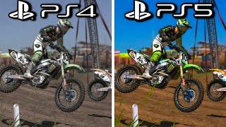 MXGP 24 PS4 vs PS5 Graphics Comparison