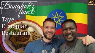 The Roaming Cook at Ethiopia's Finest restaurant in Bangkok, Taye - serving the best african dishes