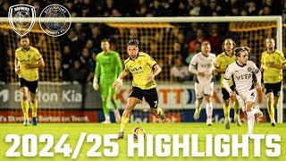 2024/25 HIGHLIGHTS: Burton Albion v Stockport County