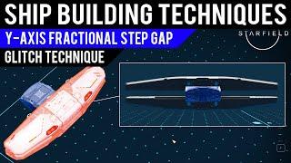 Y-Axis Fractional Step Gap (Glitch Technique) - #Starfield Ship Building Techniques