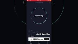 Jio 4G Speed Test | More than 100 Mbps 