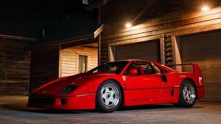 Driving a $3 million Ferrari F40