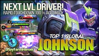 Next Level Driver! 100% Perfect Map Control. IPlayFarmHeroes Top 1 Global Johnson - Mobile Legends