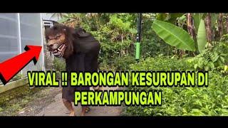 HEBOH !! BARONGAN KESURUPAN NGAMUK DI PERKAMPUNGAN