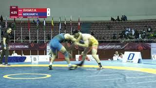 1/4 FS - 97 kg: M. ERASMUS (RSA) v. H. MERGHANY (EGY)