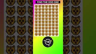 Find the Odd one out, trending, quiz, spottheoddemoji, shortvideos, findtheoddemojiout, viral.