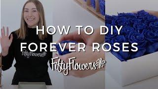 EASY Luxe DIY Forever Rose Box!! (Perfect for Mother's Day or Valentine's Day)