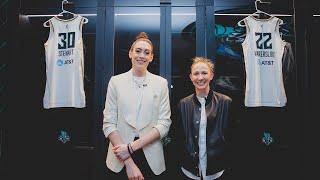 All Access:  Courtney Vandersloot and Breanna Stewart Introductory Press Conference