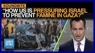 Journalist Asks How US is Pressuring Israel to Prevent Famine in Gaza | Dawn News English