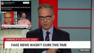 CNN'S Jake Tapper Issues Statement on Viral Exploding Goats Story