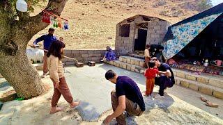 ️Building a Barrier: Amir's Family Prepares for Flood Season