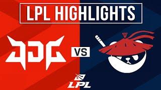 JDG vs AL Highlights ALL GAMES | LPL 2024 Spring | JD Gaming vs Anyone's Legend