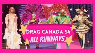 EVERY Canada's drag race S4 runway ranked