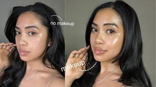 "NO MAKEUP" MAKEUP LOOK // HOW TO LOOK "NATURALLY PRETTY" , HEALTHY SKIN , & GIVEAWAY!