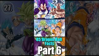 85 Dragon Ball Facts #anime #foryou #4k #dragonball #ai #quiz #viralvideo #goku #dbz #manganimew0rld