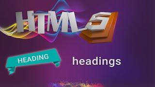 HTML for beginners 15: HTML headings