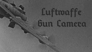 High Quality Raw Luftwaffe Gun Camera vs USAAF B-17 Flying Fortresses and B-24 Liberators
