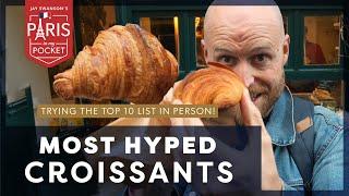 Paris' Top 10 Most Hyped Croissants