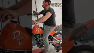 Yamaha Dt 50 kit 100 cc Dyno Test BY BARacing  34,5 cv