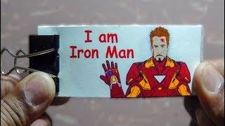 Avengers Endgame: I Am Iron Man FlipBook | Iron Man vs Thanos FlipBook | Flip Book Artist 2019