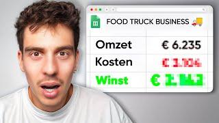 De Kosten en Opbrengsten van onze Food Truck!