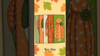 Just a little autumn wardrobe for our paper doll #diy #paperdolls #dollhousedecor