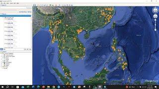 Download Active Fire/Wildfire Data for the whole World