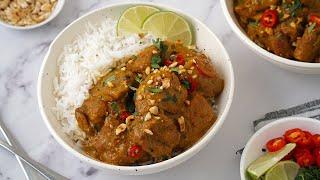 Easy Satay Chicken Curry with the Best Sauce