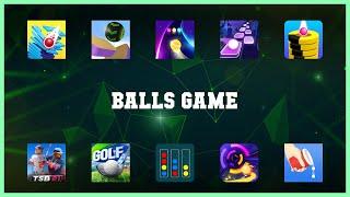 Best 10 Balls Game Android Apps