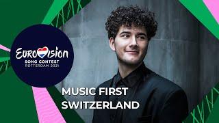 Music First with Gjon's Tears from Switzerland  - Eurovision Song Contest 2021