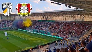 FC Carl Zeiss Jena vs Bayer Leverkusen 0:1 • Stadionatmosphäre | DFB-Pokal 2024/25