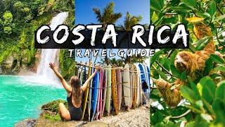 COSTA RICA URLAUB 2024 | 2-4 Wochen Reiseroute | SICHERHEIT | Tipps & Highlights Backpacking Doku