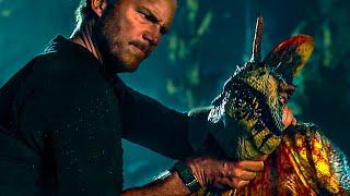 Chris Pratt : The Dino Master (Top 4 Jurassic World 3 scenes)  4K | DINOSAUR Movie