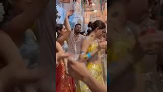 Ananya Panday’s FUN dance with Hardik Pandya during Anant Ambani & Radhika’s baraat  #shorts