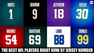 THE BEST NFL PLAYERS RIGHT NOW BY JERSEY NUMBER