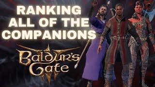 Baldur's Gate 3 -  Ranking Every Companion from WORST to BEST