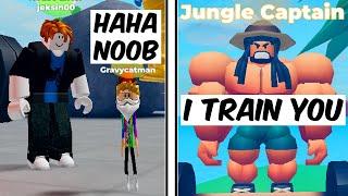 I Unlocked The Jungle Gym And Became JUNGLE CAPTAIN! | Roblox Muscle Legends