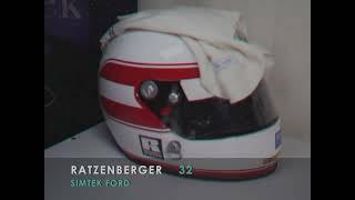 Imola 1994 - Roland Ratzenberger`s helmet