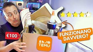 €100 di UNBOXING di COSE per PIZZA su TEMU - FUNZIONANO?