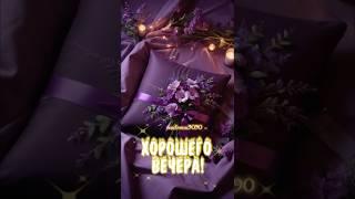 Хорошего вечера #хорошеговечера #добрыйвечер #пожелание