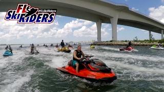 FL Ski Riders Dunedin Causeway Jet Ski Invasion