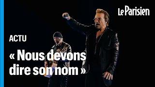 Bono rend hommage à Alexeï Navalny durant un concert de U2