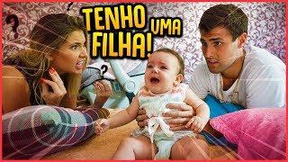 FALEI QUE TENHO UMA FILHA PARA MINHA NAMORADA!! - TROLLANDO NAMORADA [ REZENDE EVIL ]