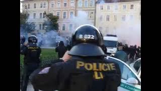 Sparta Praha - Dinamo Zagreb, 2.10.2008 hooligans