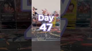 Day 47: OPENING ONE PIECE PACK UNTIL WE HIT A MANGA RARE! #onepiece #tcg #series #anime