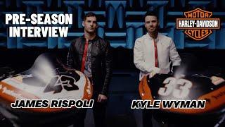  Exclusive Pre-Season Interview With Harley Factory Racers-James Rispoli & Kyle Wyman