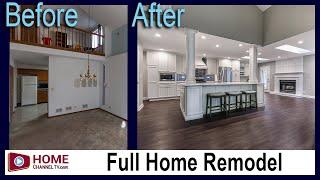 Townhome Renovation - Complete Before & After Remodel - Interior Remodeling Ideas