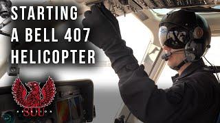 How to Startup & Take Off a Bell 407 Helicopter