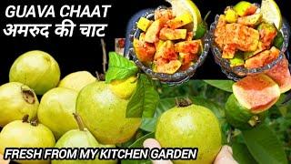 अमरुद की चटपटी मसाला चाट | Amazing masala guava | पेरू चाट | Amrood chaat recipe in hindi | guava